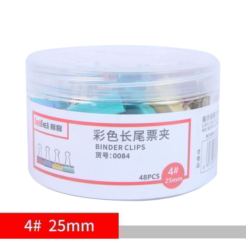 Κλιπ εγγράφων από Chenshuo, Μέταλλο, Μοντέλο Colorful Long Tail Clip 01