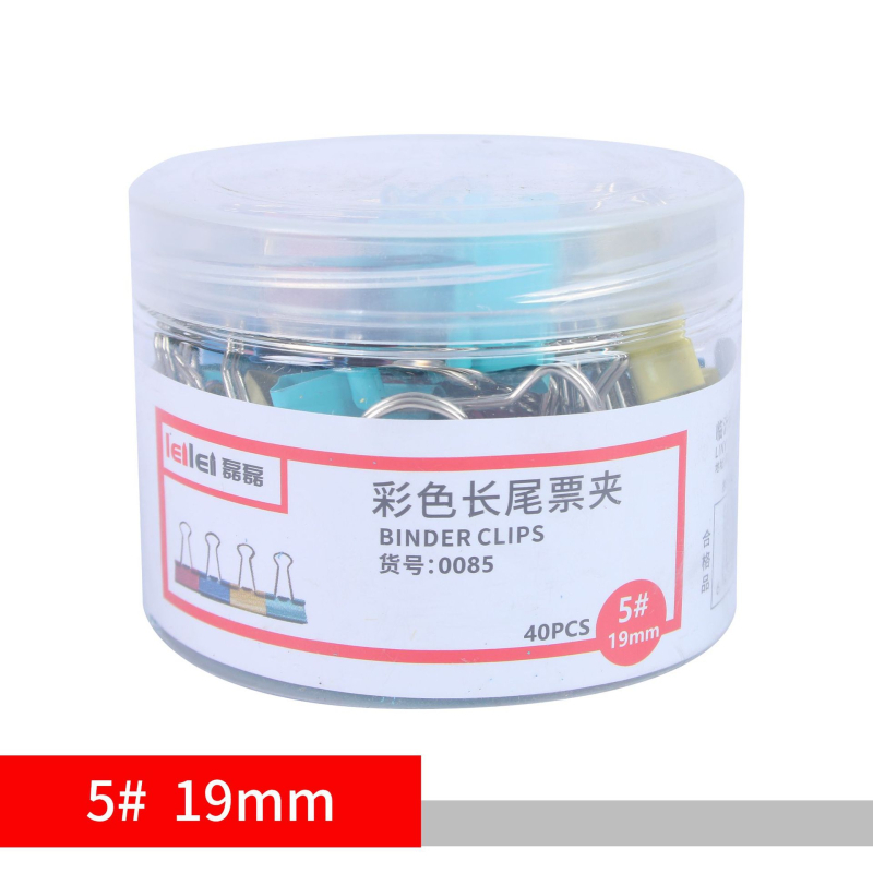 Κλιπ εγγράφων από Chenshuo, Μέταλλο, Μοντέλο Colorful Long Tail Clip 01