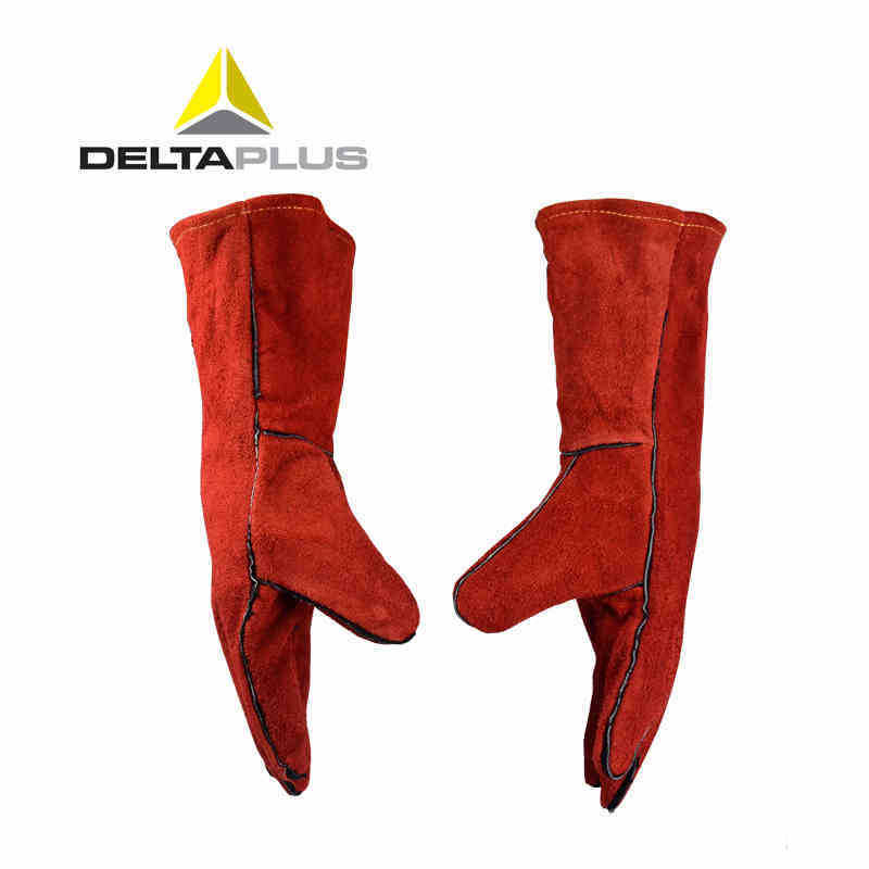 Zavarivačke rukavice, Deltaplus, koža teleći split (split leather), toplinska izolacija, otpornost na habanje