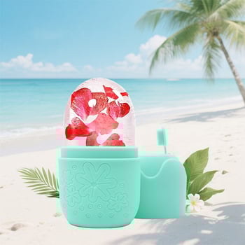 Arcjégroller és arcforma – hűsítő kozmetikai eszköz a duzzanat csökkentésére (Nettó tartalom: 70; Termékkód: Zz800240820205; Importált: Nem; Általános felhasználás)