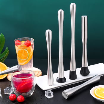 Jinli nehrđajući čelični muddler za bartending, čekić-stil, moderni jednostavnost, kvaliteta prve klase