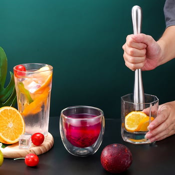 Jinli nehrđajući čelični muddler za bartending, čekić-stil, moderni jednostavnost, kvaliteta prve klase