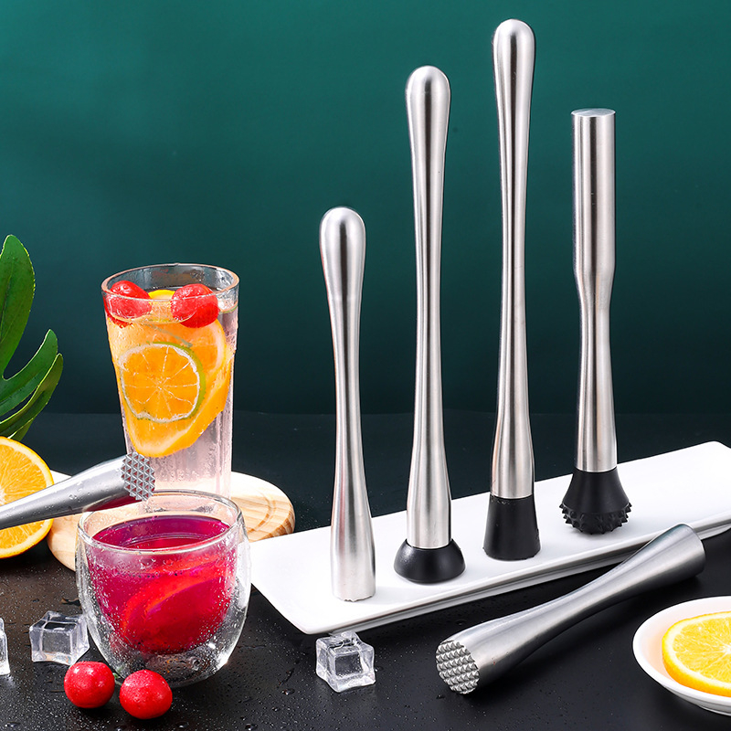 Jinli nehrđajući čelični muddler za bartending, čekić-stil, moderni jednostavnost, kvaliteta prve klase