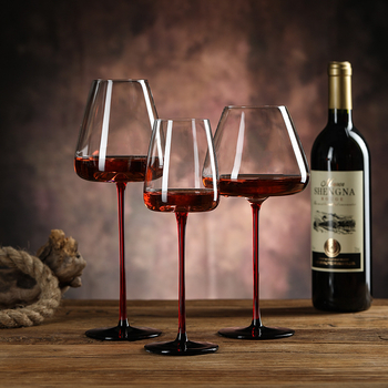 Set de pahare de vin Craftsmen – Stil modern minimalist, Logo imprimat, 24 bucăți