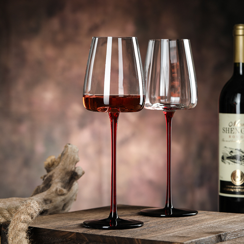 Set de pahare de vin Craftsmen – Stil modern minimalist, Logo imprimat, 24 bucăți