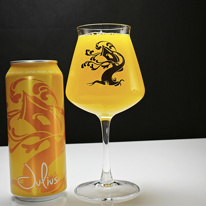 Kangda čaša za pivo u tulipan formi, TEKU zlatna etiketa, 301–400 ml, svijetao luksuz