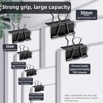 Yitong Μεταλλικοί Κλιπ Εγγράφων – Μικτό Πακέτο Για Έγγραφα