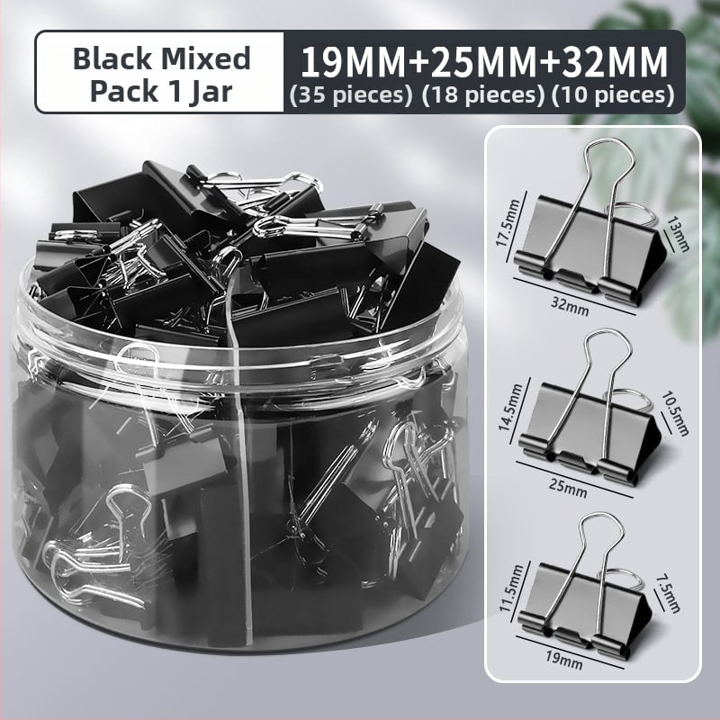 Yitong Μεταλλικοί Κλιπ Εγγράφων – Μικτό Πακέτο Για Έγγραφα