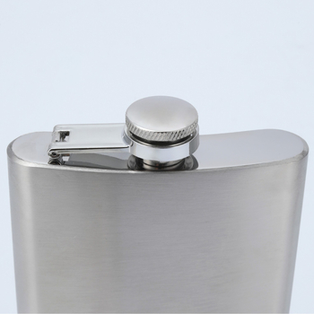 Hordozható rozsdamentes acél flaska – hordozható borosüveg, modern minimalistikus stílus, első osztályú minőség, logónyomtatás elérhető, egységcsomagolás