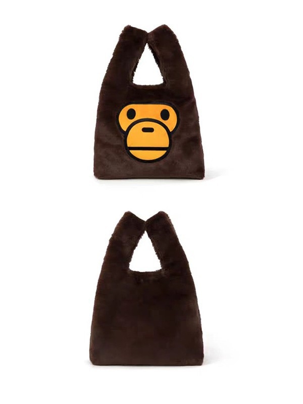 Babymilo plišana torba za iPad, unisex, ulični stil, najlon, uspravni kvadratni oblik, Velcro zatvarač, unutarnja džepa, dvostruka naramenica