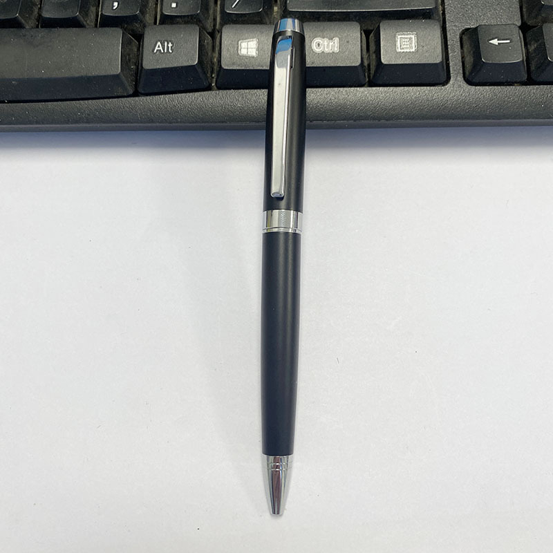 Saillai metalna kuglična olovka Swirl, okretni mehanizam, s logom