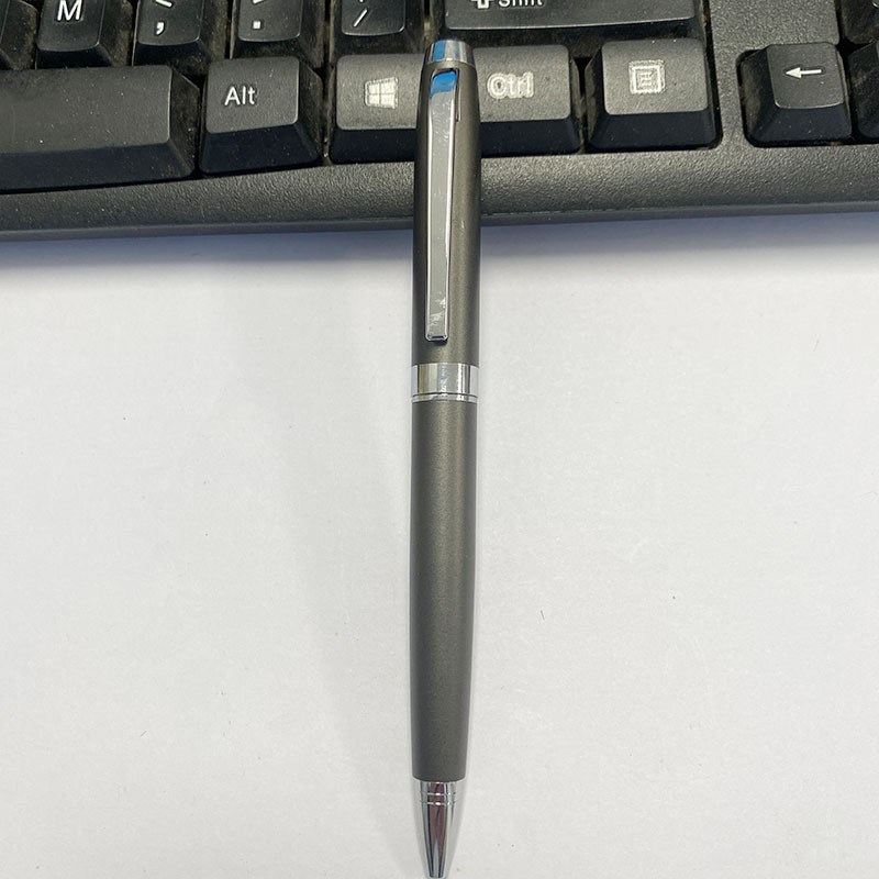 Saillai metalna kuglična olovka Swirl, okretni mehanizam, s logom