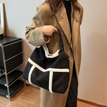 Ženska PU tote torba, jesensko-zimska, srednje veličine, velika kapaciteta, ramena ili crossbody