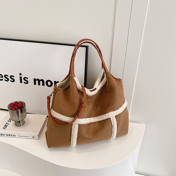 Ženska PU tote torba, jesensko-zimska, srednje veličine, velika kapaciteta, ramena ili crossbody