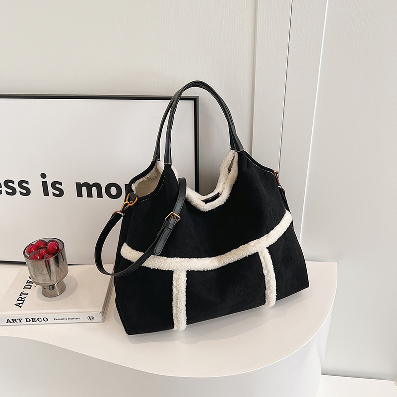Ženska PU tote torba, jesensko-zimska, srednje veličine, velika kapaciteta, ramena ili crossbody