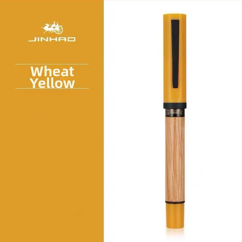 Jinhao 58 fountain pen s tijelom od smole, nib od nehrđajućeg čelika, sustav tinte s vrećicom/apsorberom promjera 3.4, mogućnost tiskanja logotipa