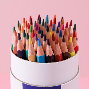 Set de creioane colorate ștergibile, Hundred Knowledge, model BZ-30, carcasă din plastic, ambalaj tubular