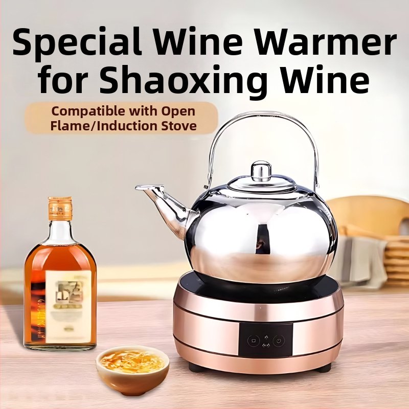 Ohrievací hrniec na víno – krištáľové sklo, moderný minimalistický štýl, model YJ980662373227