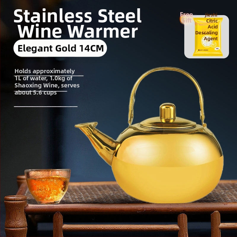 Ohrievací hrniec na víno – krištáľové sklo, moderný minimalistický štýl, model YJ980662373227