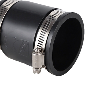 Colier din cauciuc pentru conexiune flexibilă cu diametru variabil — conector tubular reductibil, clemă din cauciuc tip cuplaj moale Hwkg/Hengwei clamp. Diametru nominal: 1.5–2 in și mai mare; Diametru de fixare: 1.5–2 in și mai mare; Gama aplicabilă: 1.5–