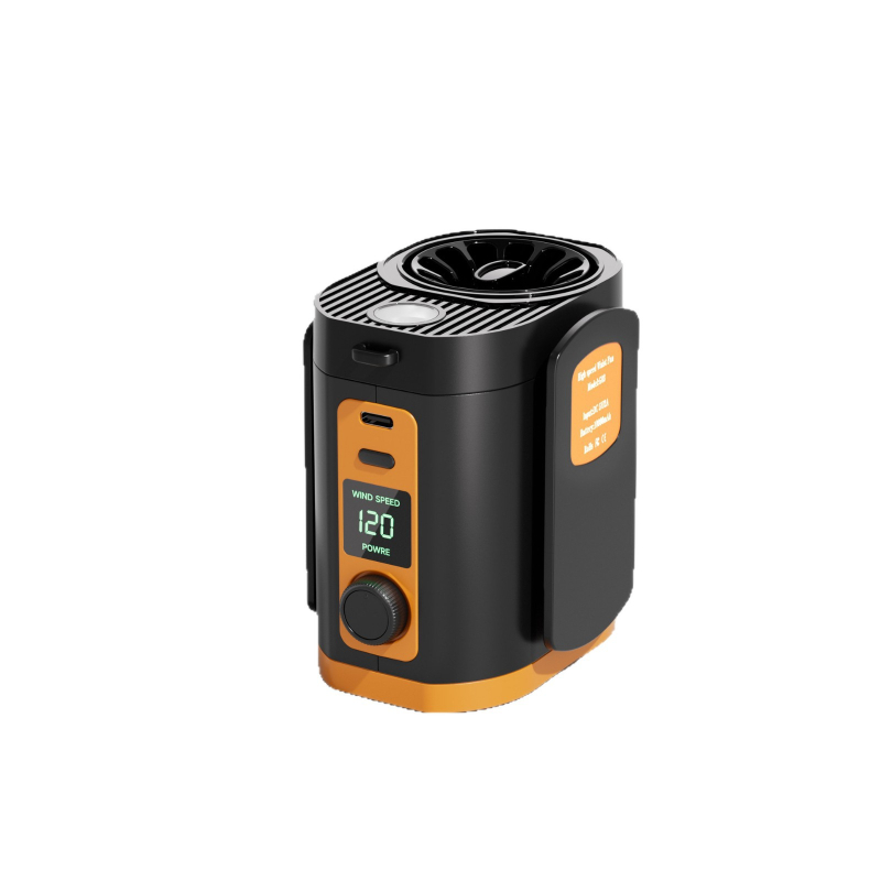 Ventilator za pojas i vratni dio s ugrađenom 6000mAh baterijom, trajanje 8–12 sati, USB punjenje, 120 razina brzine