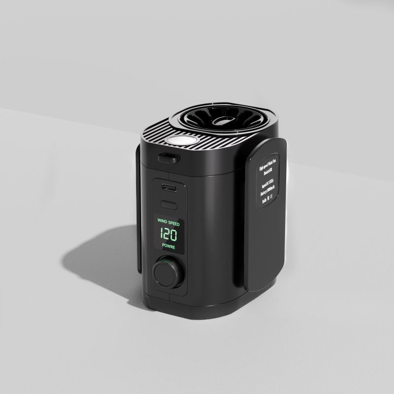 Ventilator za pojas i vratni dio s ugrađenom 6000mAh baterijom, trajanje 8–12 sati, USB punjenje, 120 razina brzine