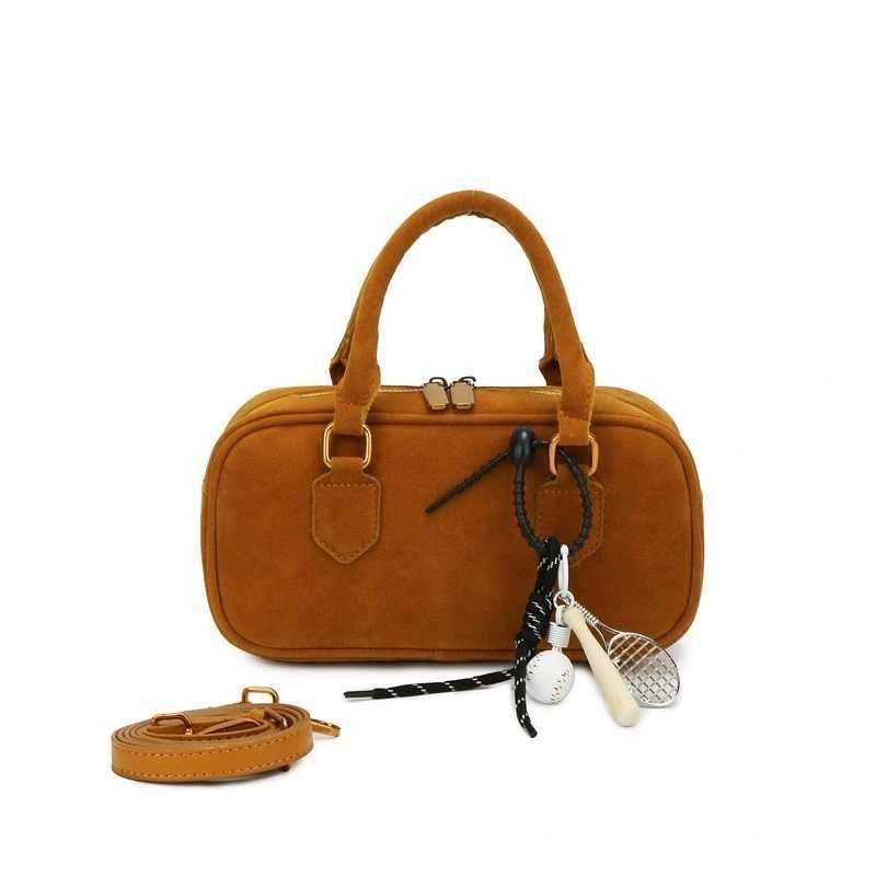 Mat retro ženska crossbody torba, jesen-zima 2025, kompaktna i svestrana torba za posao