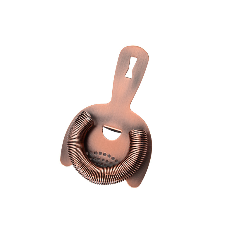 Hechang filtru de gheata din otel inoxidabil si separator de gheata cu arc pentru cocktailuri, stil creativ, 50 g, ambalaj OPP