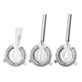 Filtru de gheață din oțel inoxidabil și instrument de blocare a gheții pentru cocktailuri, ceai cu lapte și cafea - stil minimalist modern, 72 g