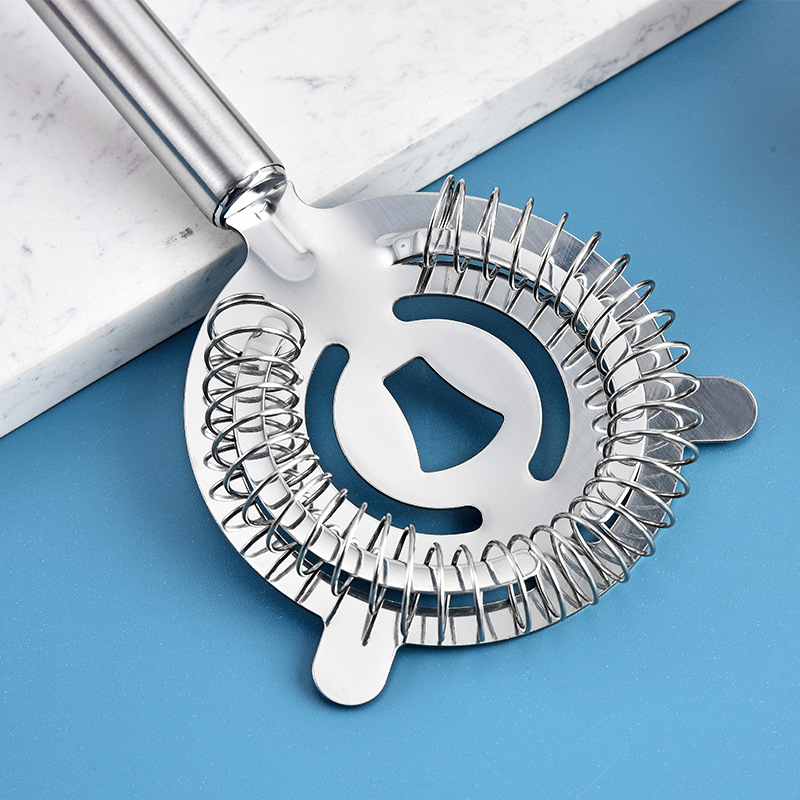 Filtru de gheață din oțel inoxidabil și instrument de blocare a gheții pentru cocktailuri, ceai cu lapte și cafea - stil minimalist modern, 72 g