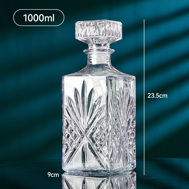 Декантер Zhiyao, стъкло, модерен минималистичен стил, 580 g