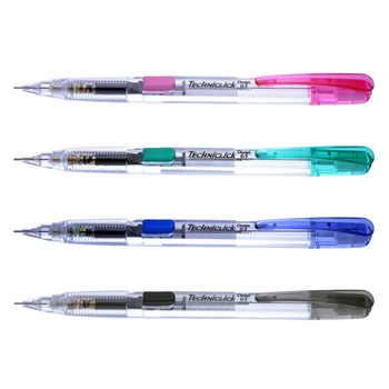 Pentel PD105 mehanička olovka, prozirno plastično kućište