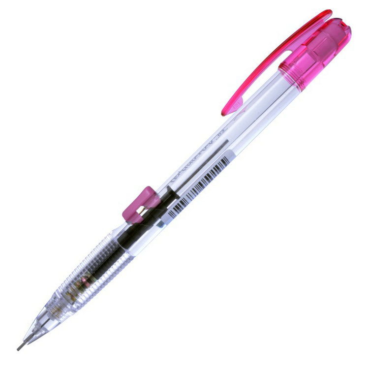 Pentel PD105 mehanička olovka, prozirno plastično kućište
