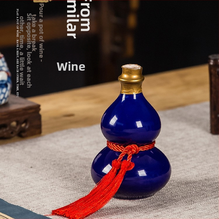 Keramická fľaša na víno od Yunjie Ceramics, objem 1000 ml, jednoduchý štýl, prvotriedna kvalita