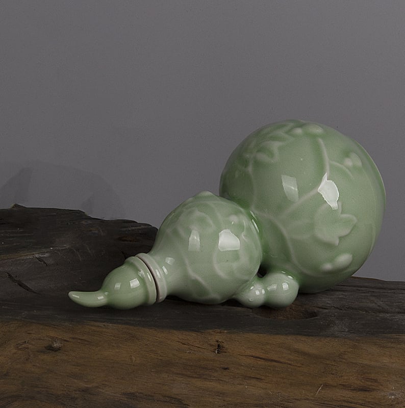 Yunjie Ceramics kerámia borosüveg, 1000 ml kapacitás, egyszerű stílus, első osztályú minőség