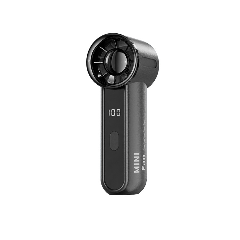 Prijenosni ručni ventilator s USB punjenjem, brushless motor, ugrađena baterija 2000–4000 mAh, 5V 5W, 6+ lopatica