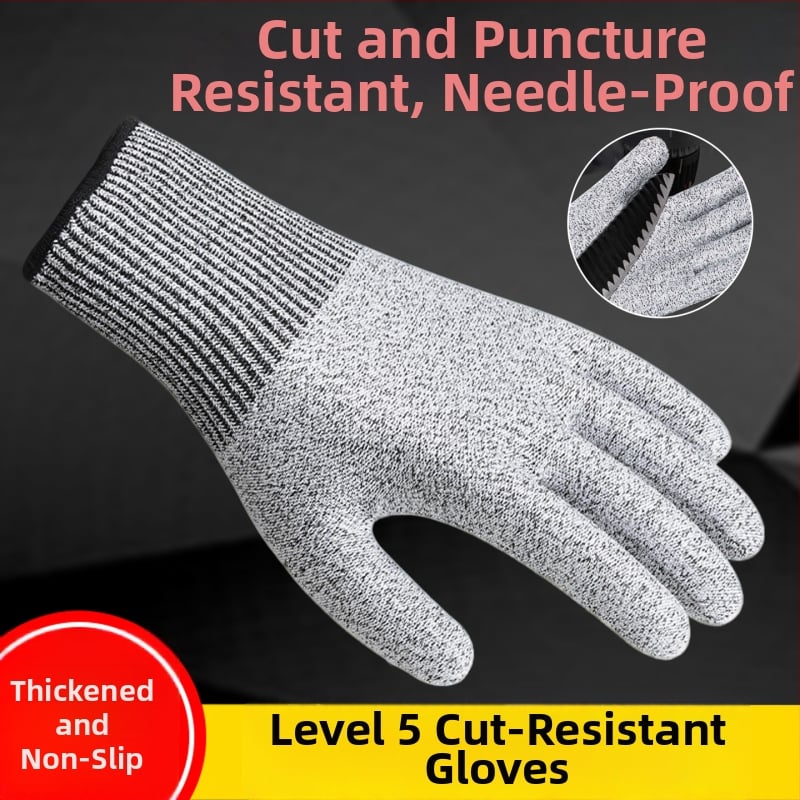 Γάντες αντίκοπ για ξυλουργικές εργασίες — μάρκα Good care — προστασία από κοπή