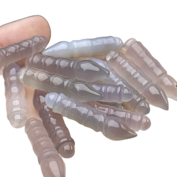 Accesorii de bijuterii DIY — pandantiv din agat, cu model Wenchang pen, gravură, design original