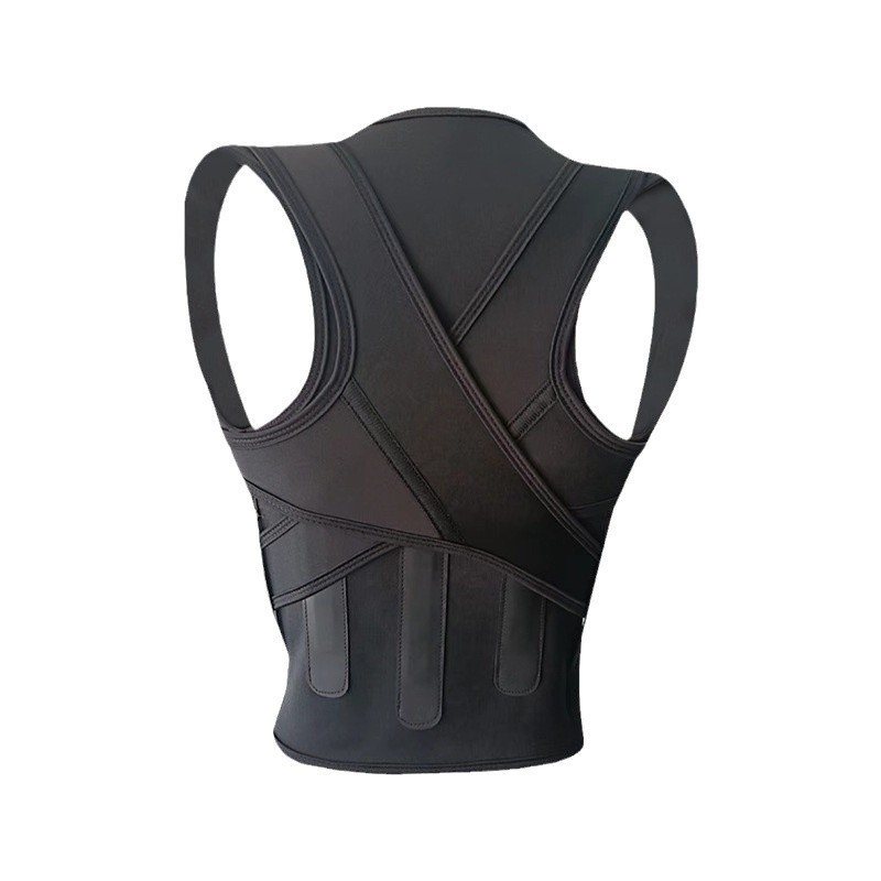 Curea corector postură cu suport de spate din trei bare, unisex, modelul 6606, lansare primăvara 2024