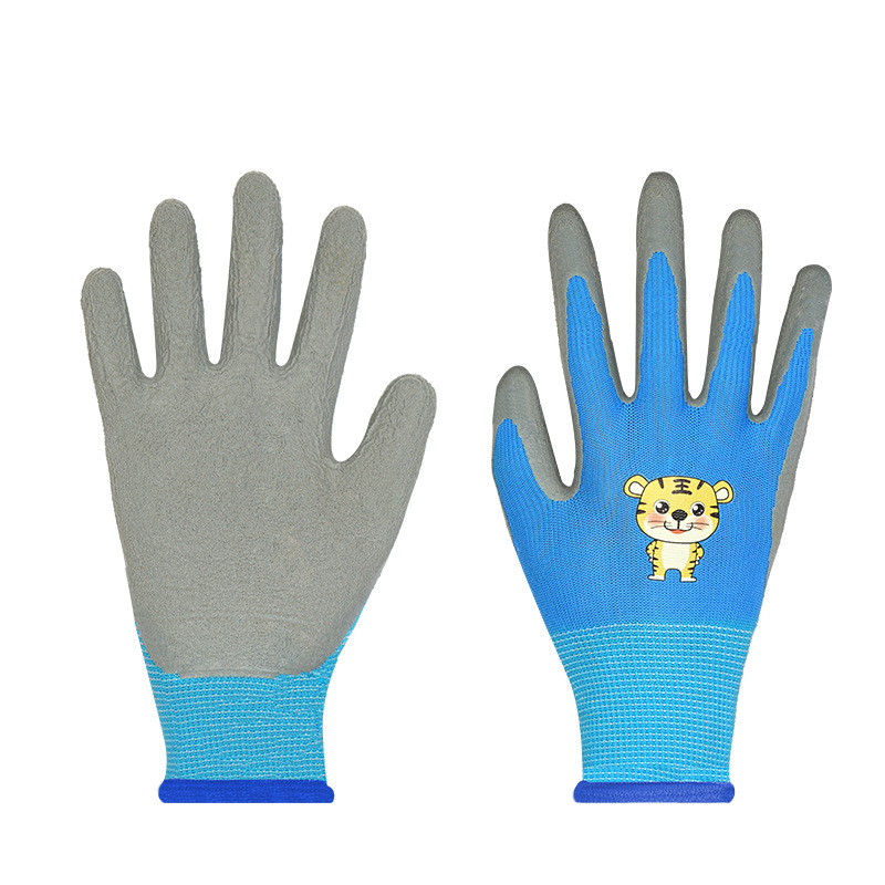 Dječje zaštitne rukavice za vrt - protivklizne, protivrezne, otporne na habanje, prozračne, zaštita od ugriza životinja; Težina 30