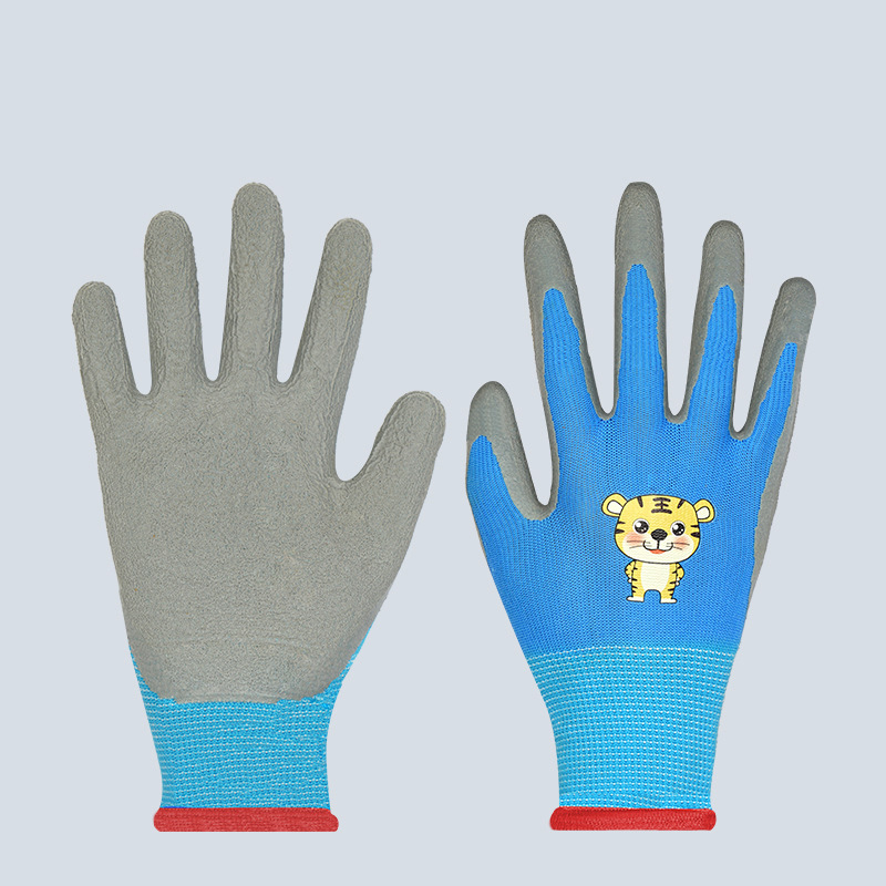 Dječje zaštitne rukavice za vrt - protivklizne, protivrezne, otporne na habanje, prozračne, zaštita od ugriza životinja; Težina 30