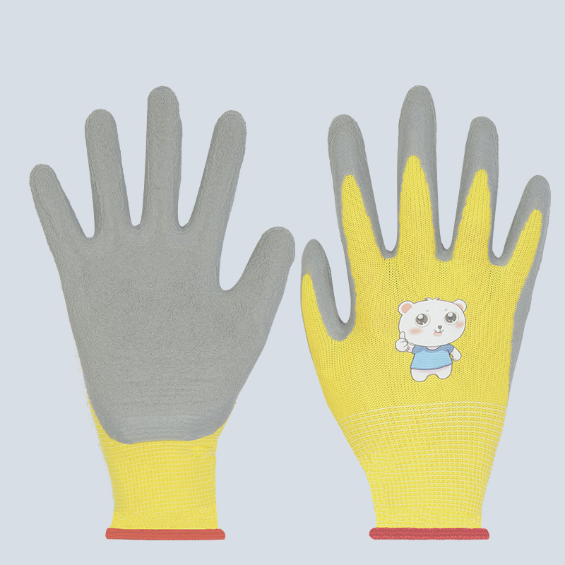 Dječje zaštitne rukavice za vrt - protivklizne, protivrezne, otporne na habanje, prozračne, zaštita od ugriza životinja; Težina 30