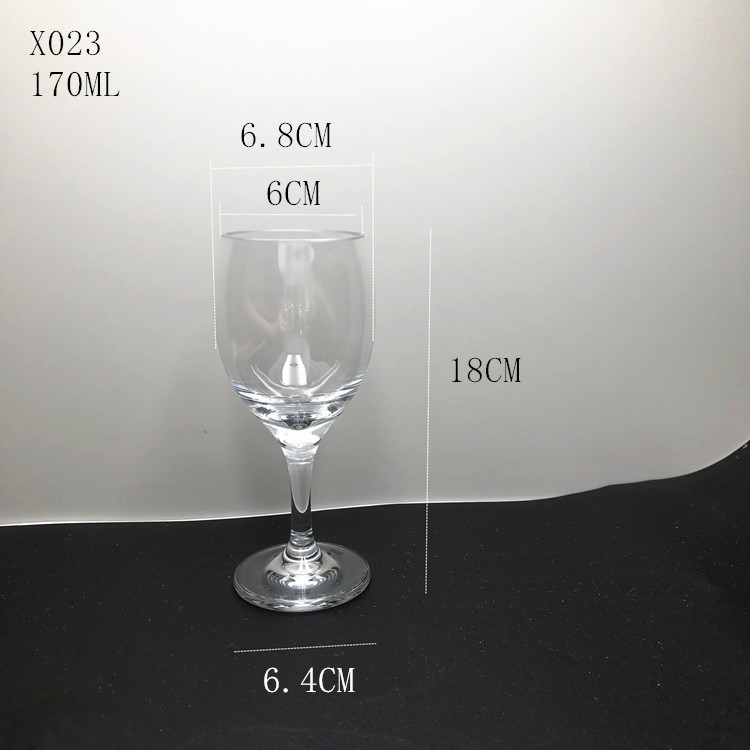 Jiabao plastična čaša za vino – jednostavan stil, otisnuti logo, pakiranje Opp bag, kategorija čaša za vino