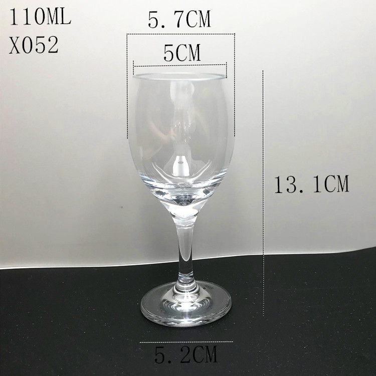 Jiabao plastična čaša za vino – jednostavan stil, otisnuti logo, pakiranje Opp bag, kategorija čaša za vino