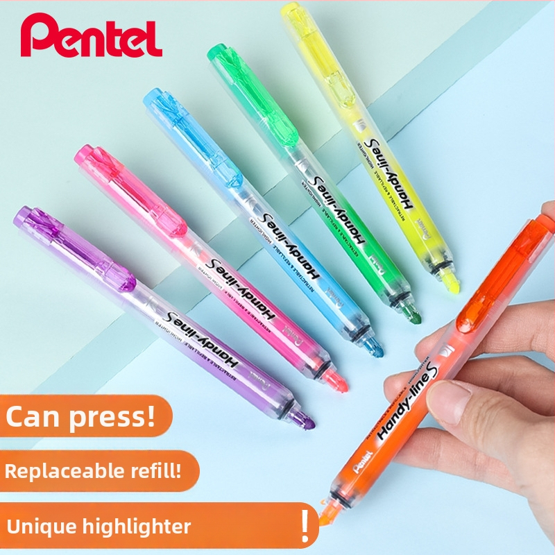Pentel SXS15 marker za podcrtavanje s šiljkom pod kutem 4,0 mm, izbrisiv, zamjenjiva jezgra