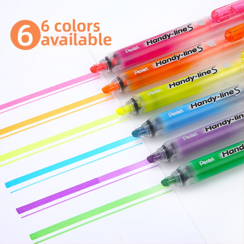 Pentel SXS15 marker za podcrtavanje s šiljkom pod kutem 4,0 mm, izbrisiv, zamjenjiva jezgra