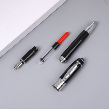 Metalno pero za hard-pen kaligrafiju, Model 2336, sustav izvlačenja tekućine, vrh od iridijske legure, specifikacije 14.0×1.0, moguć tisk loga