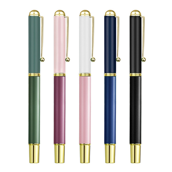 Nanmu 2018 metalno pero s tiskanim logom, mogućnost prilagodbe, pakiranje u kutiju za poklon