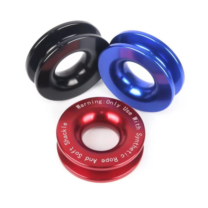 Átalakított mentő vontatókötél, kötött, alumíniumötvözetű görgővel, erőmegtakarítás, puha, levehető csatlakozó