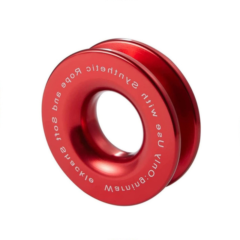 Átalakított mentő vontatókötél, kötött, alumíniumötvözetű görgővel, erőmegtakarítás, puha, levehető csatlakozó